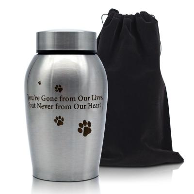 China High Grade Ash Urn For Dogs Memorial Viable Pet Cremation Urn For Pets for sale