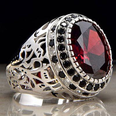 China CLASSIC New Products Design Jewelry Fashion Jewelry Big Zircon To Pave Set Men Finger Ring for sale