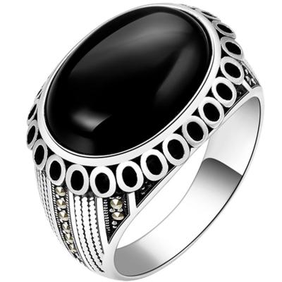 China CLASSIC Custom College Ring Class Rings New Product 925 Sterling Silver Agate Gemstone Graduation Ring 2019 for sale