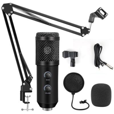 China 200 BM Handheld Microphone Sensitivity Studio Electret Condenser Microphone Podcast Recording PC High On Live Professional Set for sale