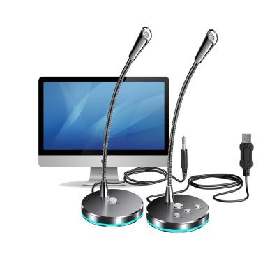 China USB Microphone Conference Desktop Microphone For Speech Game Chatting USB Wired Desktop Microphone Used Laptop Desktop Microphone for sale