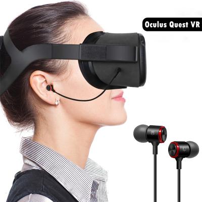 China Perfect Noice Noise Canceling Extra 3.5mm 3D Stereo Sound Earbuds Bass Headphones For Oculus Research VR Gaming Headset for sale