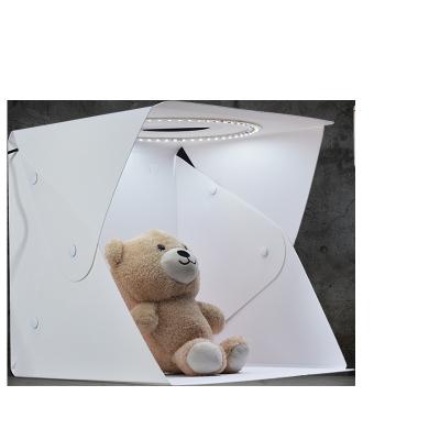 China Interesting Taking Photo Light Box 24X22X24CM 9x9inch Photo Studio Foldable Box Portable Tent Photo Photography Shooting Light Kit Black White for sale