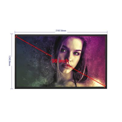 China 2022 Popular LCD Display Screen 98 Inch TFT LED Window Display High Lighting TFT LCD Digital Signage For Shop Lcd Panel 98 Inch for sale