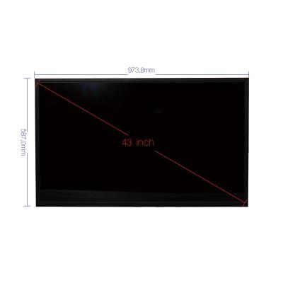 China Sunreadable TFT LED Display 43 Inch TFT LCD Panel Super Brightness Bare Brightness Module For Bank 43 Inch LCD Module for sale