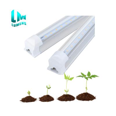 China Seed planting factory manufacturer-supplier lm301h indoor ir uv t8 led tube grow light with factory direct price for sale