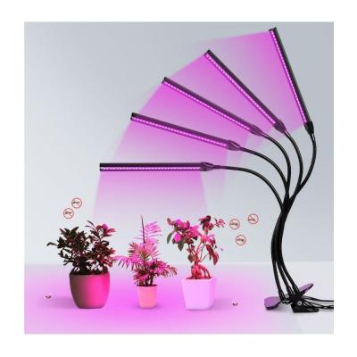 China Seed Seed Planting Ultrasound Helps Plants Grow Faster To Grow 25W Spectrum Greenhouse Light Commercial Led 5 veg Heads Dimmable Timed Led Grow Light for sale