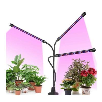 China Seed starting newest wholesale USB interface veg flower factory grow light indoor 3 head veg full spectrum grow lamp led chip grow light UV IR for sale