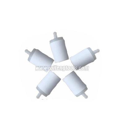 China H268 268 Chainsaw Spare Parts Fuel Filter Plastic White Fuel Filter for sale