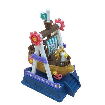 China Educational Classic 2021 MODEL TOY New Arrival DIY Plastic Assemble Pirate Ship Toys for sale