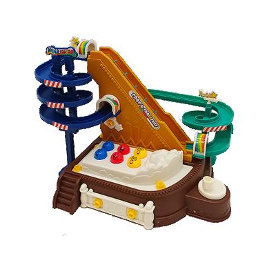 China Hot Selling Classic Toys Parent-child Explore Brain Science Games For Children Set Smart Roller Coaster Toy for sale