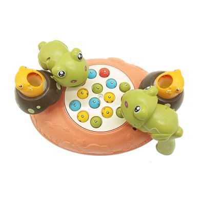 China Children's Toy Frog Hook Insect Game Early Education Baby Educational Toy Hand-eye Coordination Exercise for sale