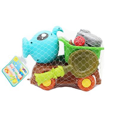 China Beach games the latest new sand toy car models children's outdoor play mold summer beach toy set for sale