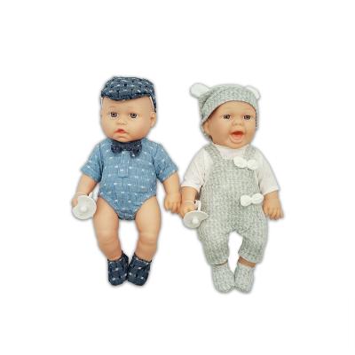 China Hot Selling Soft Vinyl Doll Silicon Vinyl Doll 12 Inch Newborn Reborn Baby Dolls For Girls Boys for sale