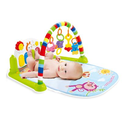 China Toy Color Multifunctional Blanket Baby Electronic Play Mat Piano Baby Pedal Piano Mat Gym Music Toys for sale