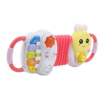 China Toy Wholesale Durable Baby Music Electronic Early Education Musical Instrument Accordion Toy for sale