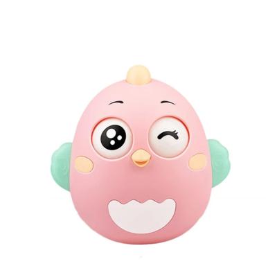 China Newborn Male and Female Roller Bells Crib Bells Lovely Rattle Shape Children's Interesting Toys Rolling Baby Rattle Ornaments Toys for sale