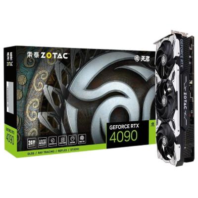 China ZOTAC RTX 4090 TIANQI NVIDIA 4090Ti rtx GPU desktop computer graphics card replace it in six months for sale