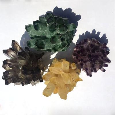 China Europe Crystal Cluster Crystal High Quality Crystal Cluster For Home Decoration for sale