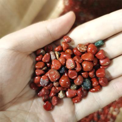 China Wholesale Europe Natural Red Jasper Gravel Hot-selling Crystal Gravel For Gifts for sale