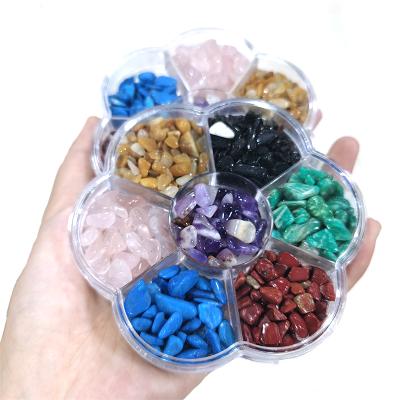 China Europe wholesale high quality polished gravel box set crystal gravel box set crystal gravel for sale