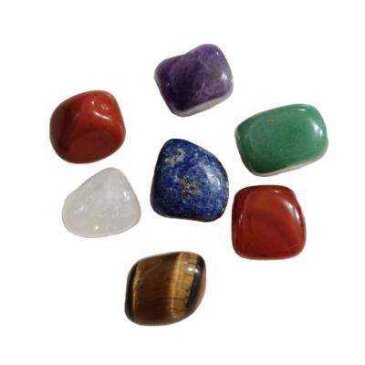 China China Wholesale Mixed Natural Crystals Healing Jewelry 7 Chakra Stones Gift Set for sale