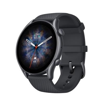 China Amazfit 3 Pro AMOLED Display Zepp OS GTR App GPS Navigation Smartwatch New 12 Days Battery Life Watch For Andriod for sale