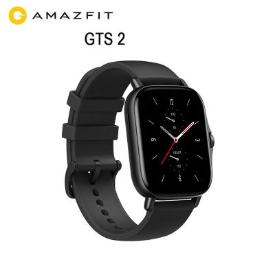 China Amazfit GTS 2 Smartwatch 5ATM GPS Navigation Water Resistant AMOLED Show Heart Rate Tracking For Android 11 Sport Modes All Day for sale