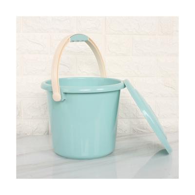 China China Manufacturer Sustainable Multipurpose 10l PP Plastic Bucket With Lid for sale