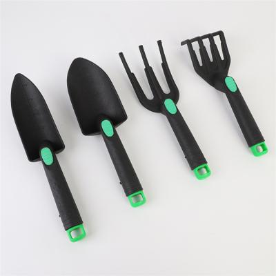 China 2021 4 Pcs Multifunctional Plastic Garden Tool Kit Plant Bonsai Instruments Flower Shovel Small Rake Kit Home Garden Hand Tools Sets for sale