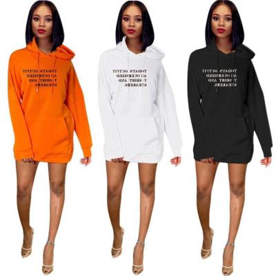 China QUICK DRY Christmas Fleece Hoodies Women's Long Sleeves Casual Dress Lady Hotsales Clothes Drop New Arrival for sale