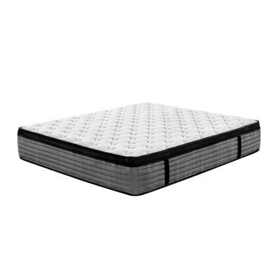 China Euro Comfort Rolled Pillow Top 5zoned Pocket Spring Mattress Foldable Luxury Manufacturers for sale