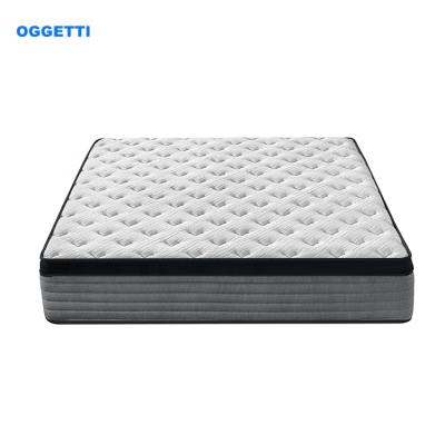 China Hybrid Mattress Wholesaler Foldable 12 Inch Matress King Size Pocket Spring Mattress 180x200 for sale