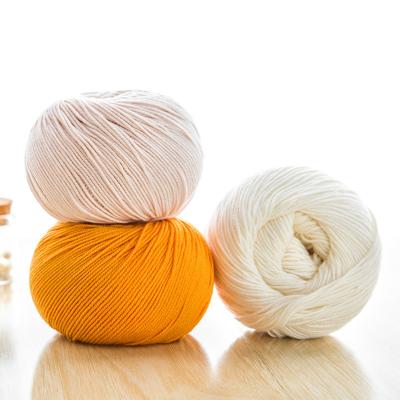 China Anti-pilling ZENGLONG 21 colors 50g 4ply solid merino wool knitted yarn 100% wool cashmere hand knitting crochet yarn for wholesale for sale