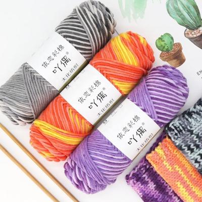 China ZENGLONG Yarn Hot Sale 100g 8ply 135m Milk Cotton Yarn Fancy Crocheting 100% Acrylic Yarn Knitting Yarn For Wholesale for sale