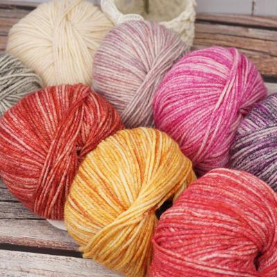 China ZENGLONG factory price anti-pilling 50g 2.5mm 100% wool yarn fancy throws dyed crochet yarn scarf coat sweater wholesale hand knitting yarns for sale