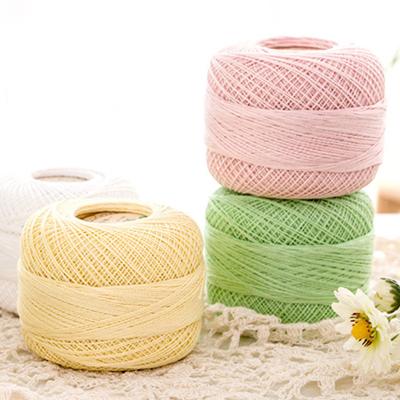 China ZENGLONG yarn 50g/piece 2ply 7.1Nm colorful 100% fancy cotton crochet yarn knitted fancy cotton yarns with 20 colors for sale