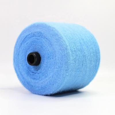 China ZENGLONG 1.3cm Anti-pilling Textile Yarn Wholesalers Imitate 100% Mink Yarn Nylon Bulk Colors Dyed Crochet Knitting Weaving Woolen Yarns for sale