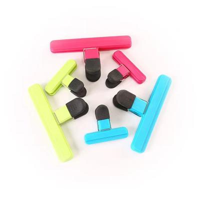 China Durable Plastic Chip Bag Clips Food Clip Air Resistant Strongly Sealed for sale