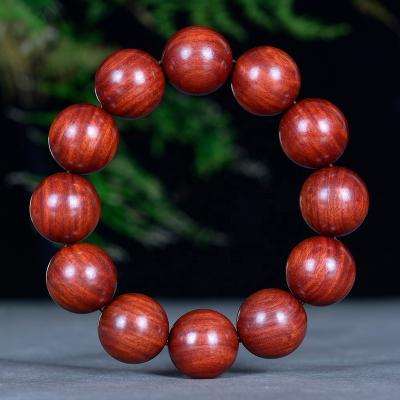 China Religious Red Sandalwood Bracelets Men and Women's Marla Bracelet Jewelry Buddha Beads Custom Meditative Rosary Jewelry Gifts for sale