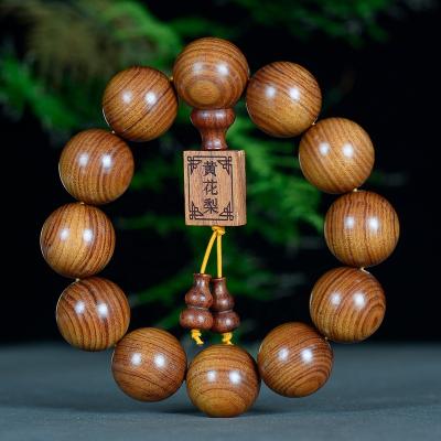 China Religious African Flowering Pear Men's and Women's Custom Marla Bracelet Jewelry Buddha Beads Meditative Rosary Jewelry Gifts for sale