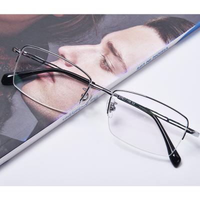 China High Quality Fashionable Mature Men's Eyewear Titanium Glasses Optical Frames Optical Spectacle Frames for sale