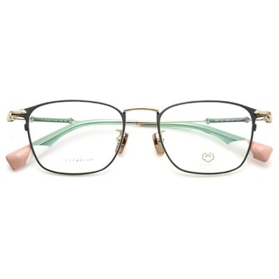 China Eyewear Fashionable China Optical Frame Designer's First Brand Send Beautiful Display Props Unisex Titanium Optical Frames Glass Eyewear Frames for sale