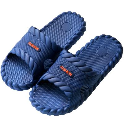 China Men Women Waterproof Indoor Outdoor Bathroom Couples Torsion Sandals Home Summer Non-slip Slippers for sale