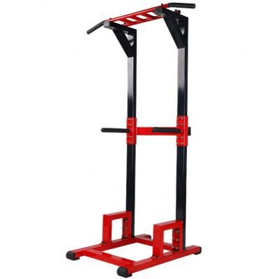 China Commercial 126*70*22.5cm Multi Station Fitness Gym Equipment Commercial Pull Up Bar Power Tower for sale