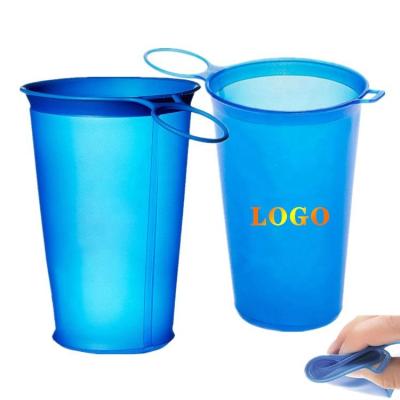 China OEM/ODM Viable Tpu Cup Collapsible Collapsible Water Custom Logo Tpu Cup 200Ml 250Ml Bpa Free Reusable Portable Silicone for sale