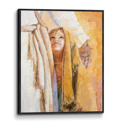 China Impressionist suffer from little children 3D Giclee print painted abstract oil painting for living room wall, home office decor OTHER paintings for sale