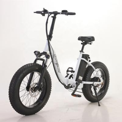 China Aluminum alloy custom 20 inch aluminum alloy folding electric bicycle 250W 36v 10ah fat tire electric ebike for sale