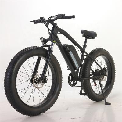 China Popular model ebike snow bike 350w aluminum alloy 26 inch fat tire bicycle electric bicycle for sale