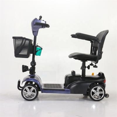 China Cu Factory EEC Conversion Kit Ev 4 Unisex Vehicle Four Wheel Tricycle Electric Bicycle For The Elderly for sale